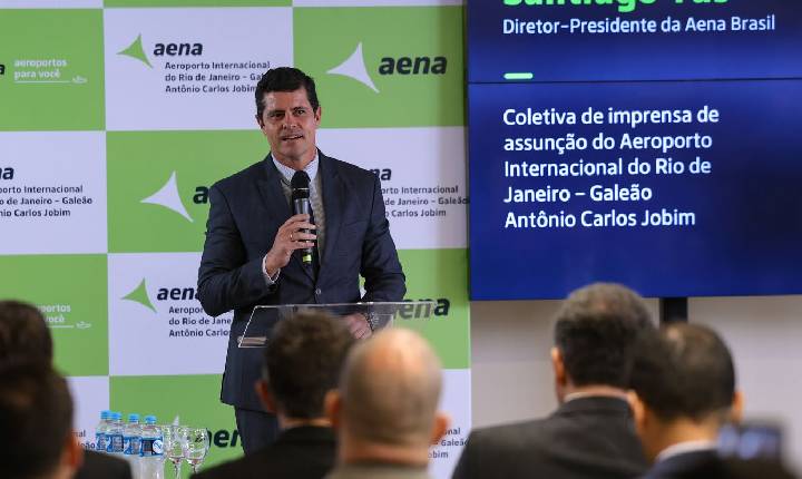 Aena assume Galeão e propõe aumentar destinos e frequência de voos