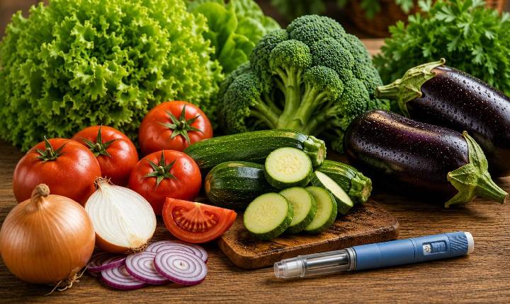 Alimentação com hortaliças e frutas potencializa efeitos de canetas emagrecedoras