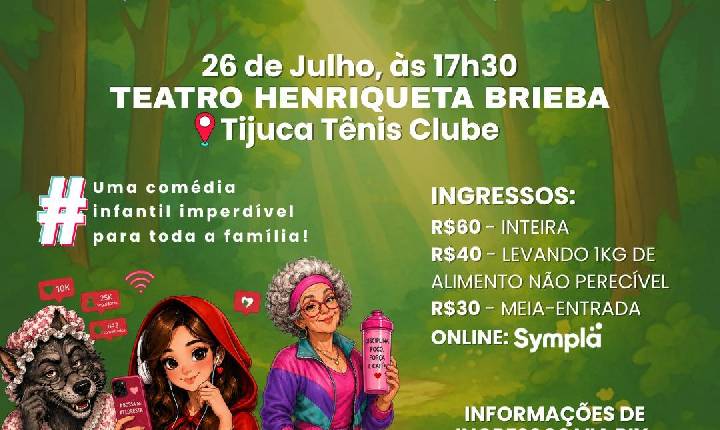 Clássico infantil ganha releitura sobre tecnologia e fake news em espetáculo no Teatro Henriqueta Brieba