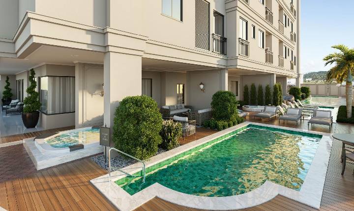 Com 100% das unidades vendidas, edifício de 25 mil m² e 192 apartamentos será entregue em Porto Belo