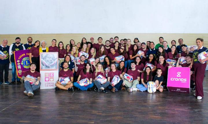 Cronos Logistics transforma embarques em solidariedade e arrecada 30 toneladas de alimentos para doação