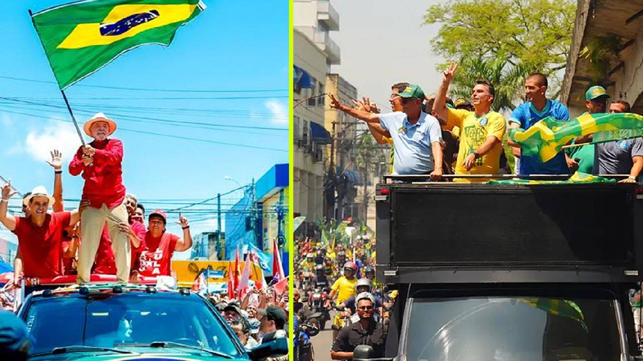 Lula faz comício em Natal e Flávio participa de moto-carreata no Rio  