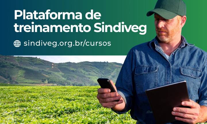 Plataforma de treinamentos on-line do Sindiveg fortalece qualificação profissional no agronegócio