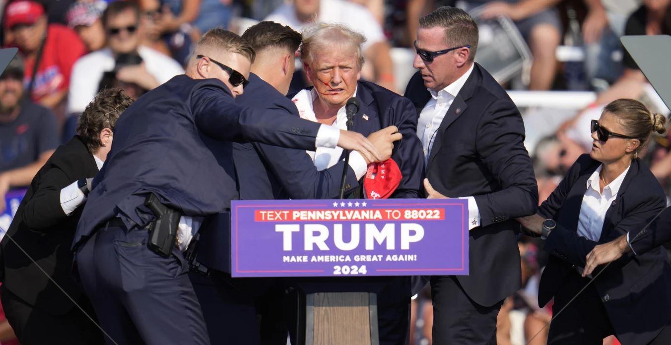 TIROTEIO EM COMÍCIO DE TRUMP NA PENSILVÂNIA