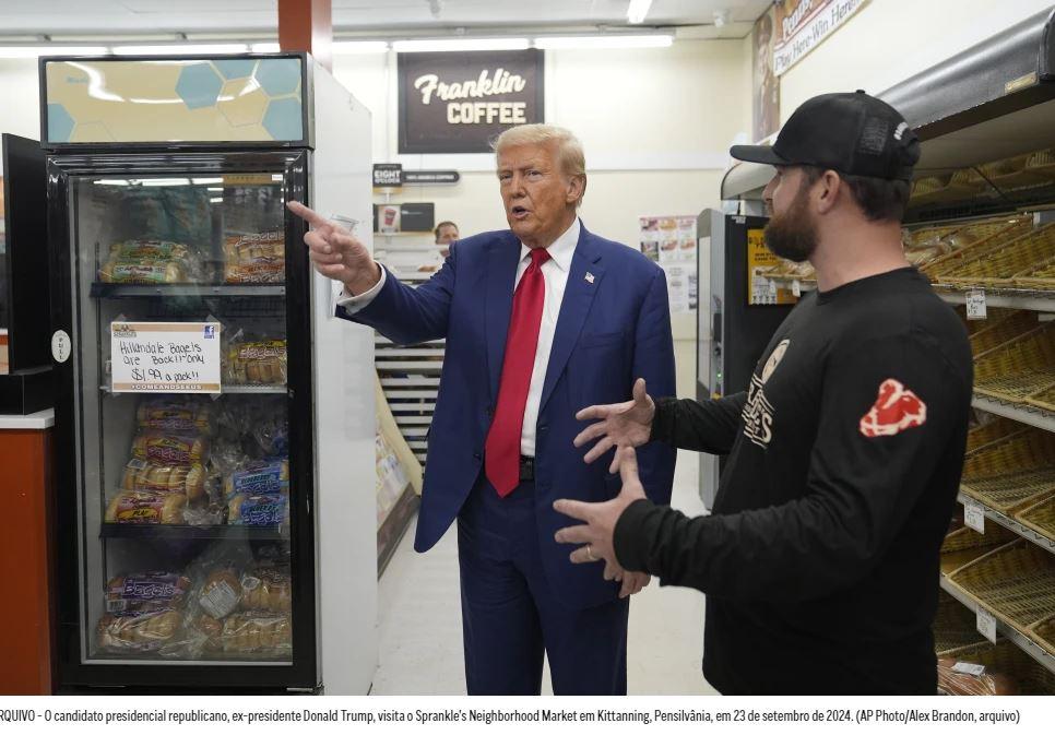 Os preços dos alimentos preocupam a maioria dos eleitores, mas os planos de Trump provavelmente não reduzirão suas contas de supermercado