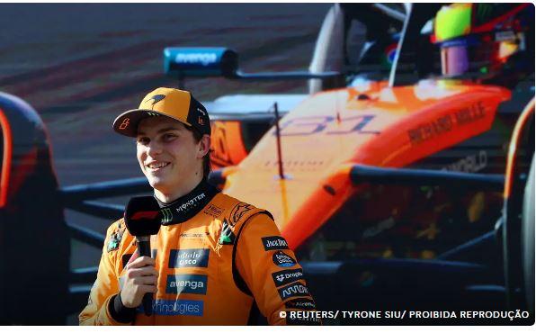 Australiano Oscar Piastri larga na frente no GP da China de Fórmula 1