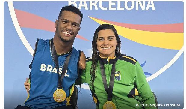 Nadadores brasileiros ganham mais ouros na World Series em Barcelona