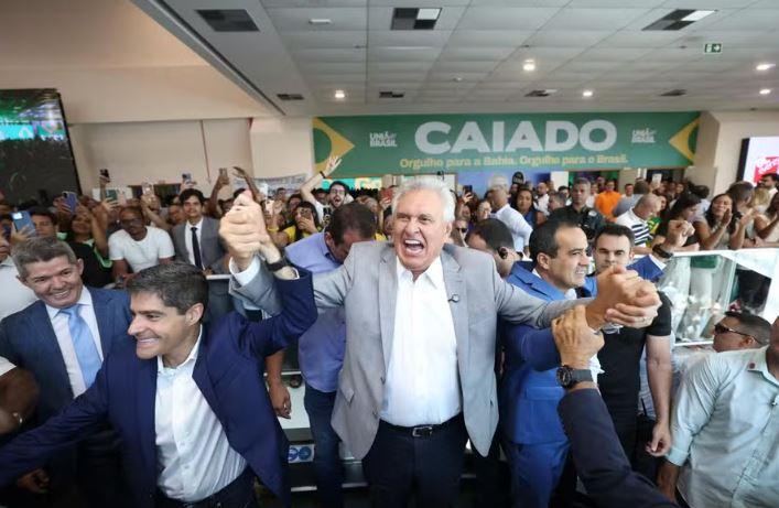 Caiado lança candidatura à Presidência sem a presença do presidente nacional do União Brasil