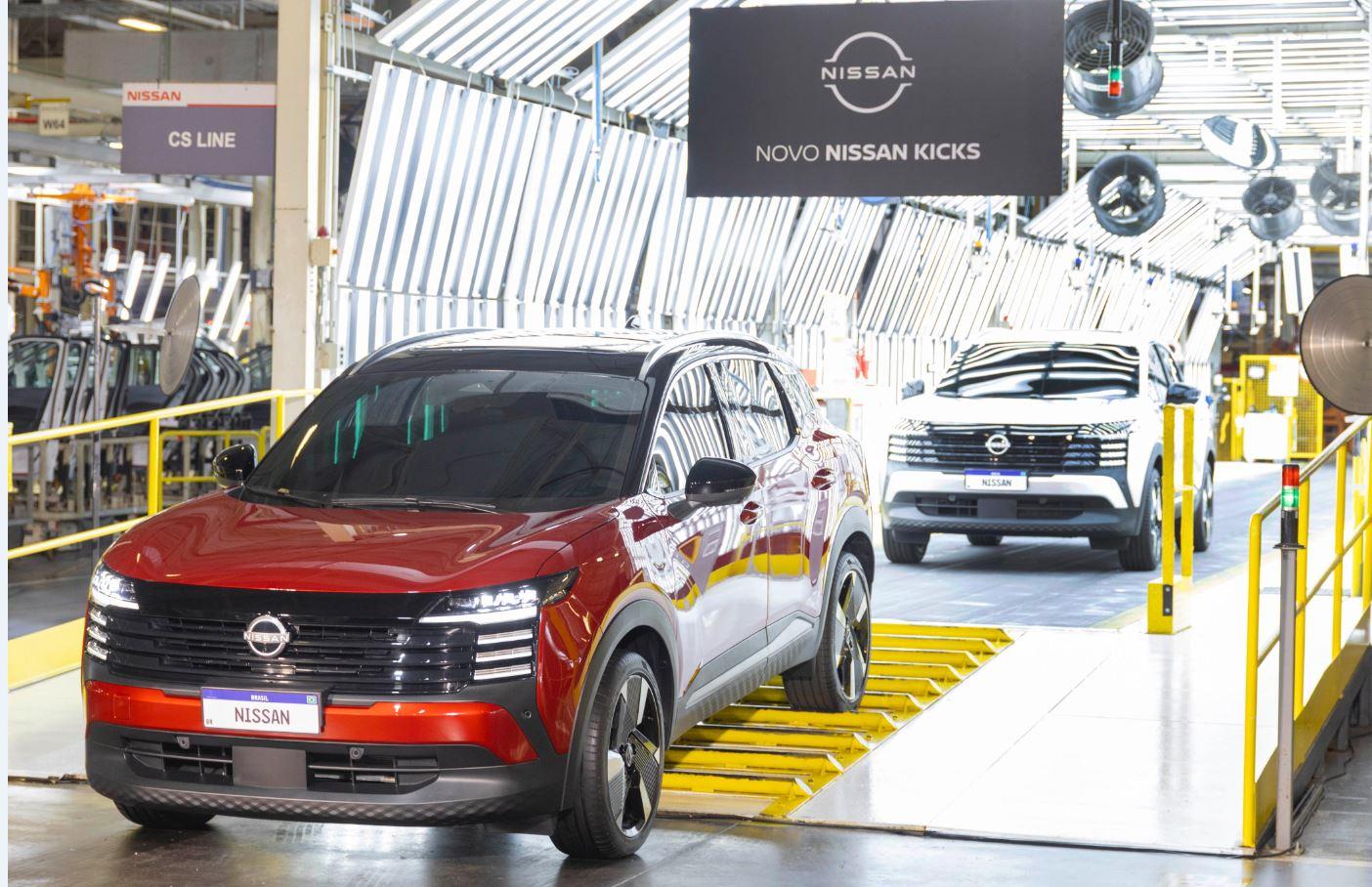Nissan celebra o início de produção do Novo Kicks no Complexo Industrial de Resende, no estado do Rio de Janeiro