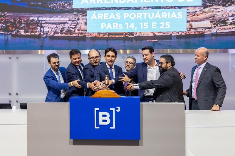 Primeiro leilão portuário de 2025 tem investimentos de R$ 2 bilhões em quatro terminais