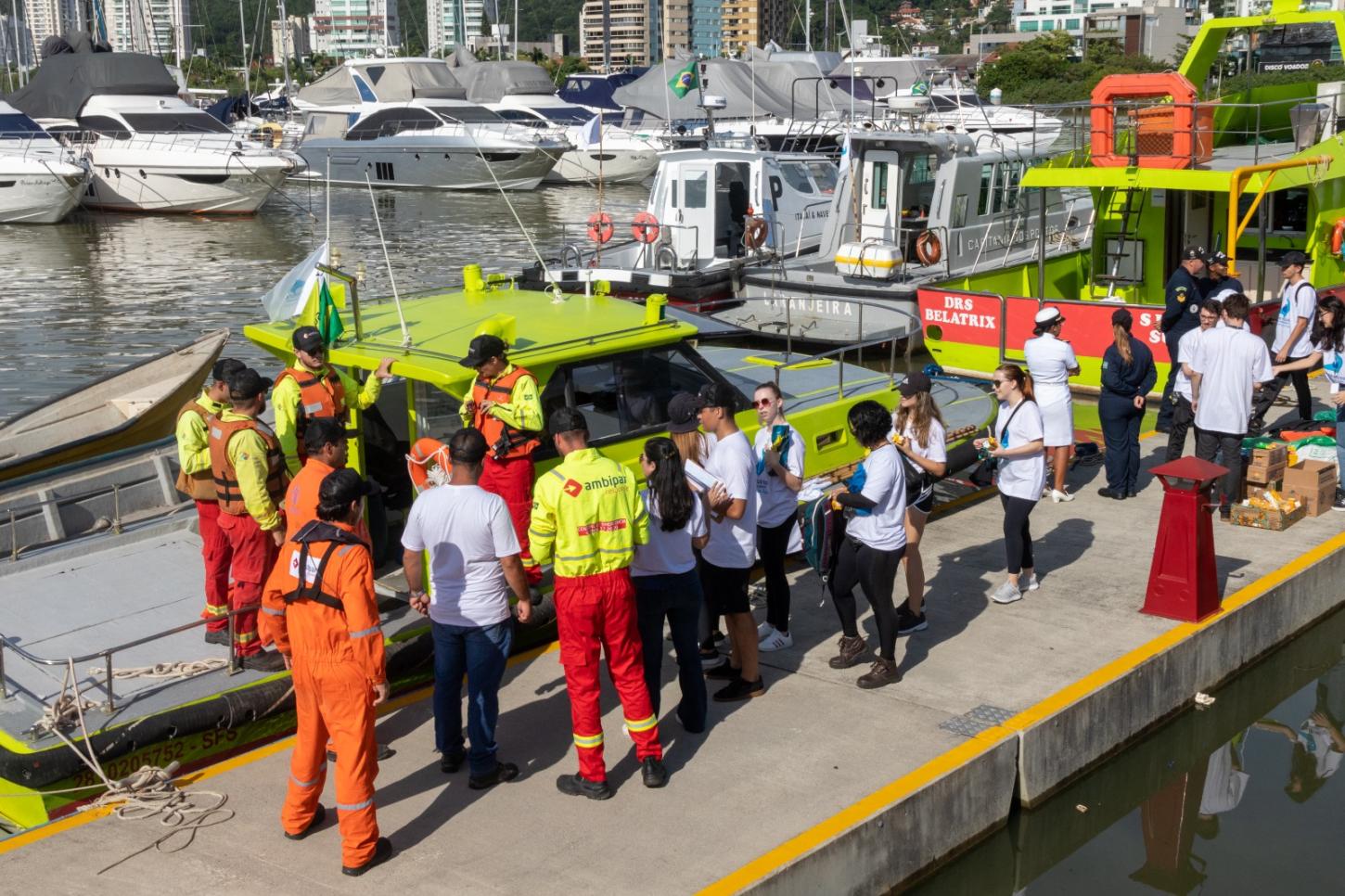 Santa Catarina promove a 12º edição do projeto ‘Juntos Pelo Rio’ com apoio da Marina Itajaí