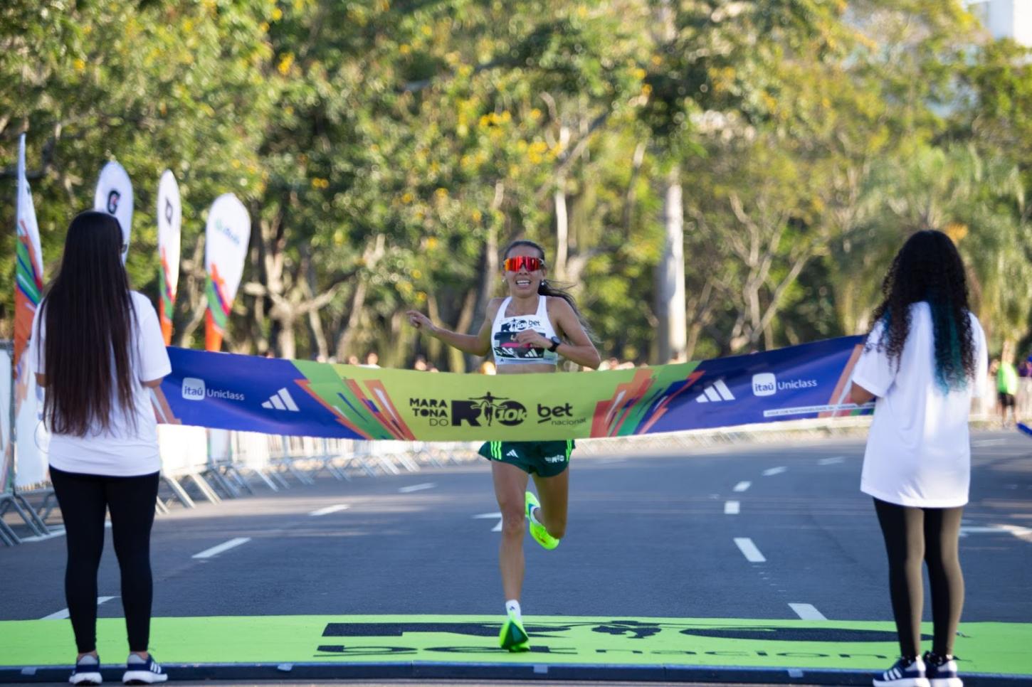 Maratona do Rio: Colombiana é tricampeã dos 10K | Betnacional com recorde e mato-grossense vence entre os homens