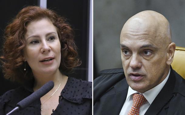 Moraes manda bloquear redes sociais de Carla Zambelli, filho e mãe após fuga da deputada