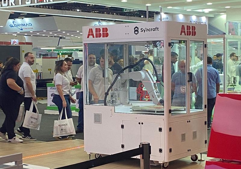 Syncraft e ABB Robótica apresentam solução inédita no Brasil de impressão 3D com braço robótico