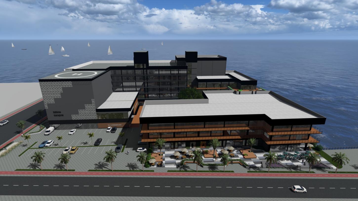 Maior shopping náutico do Brasil revela projeto com supermercado premium, academia com vista para o mar e hotel 5 estrelas