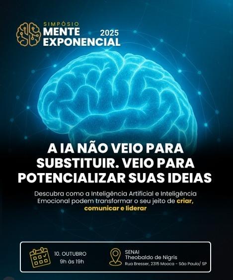 1º Simpósio Mente Exponencial ensina como usar IA com ética e segurança
