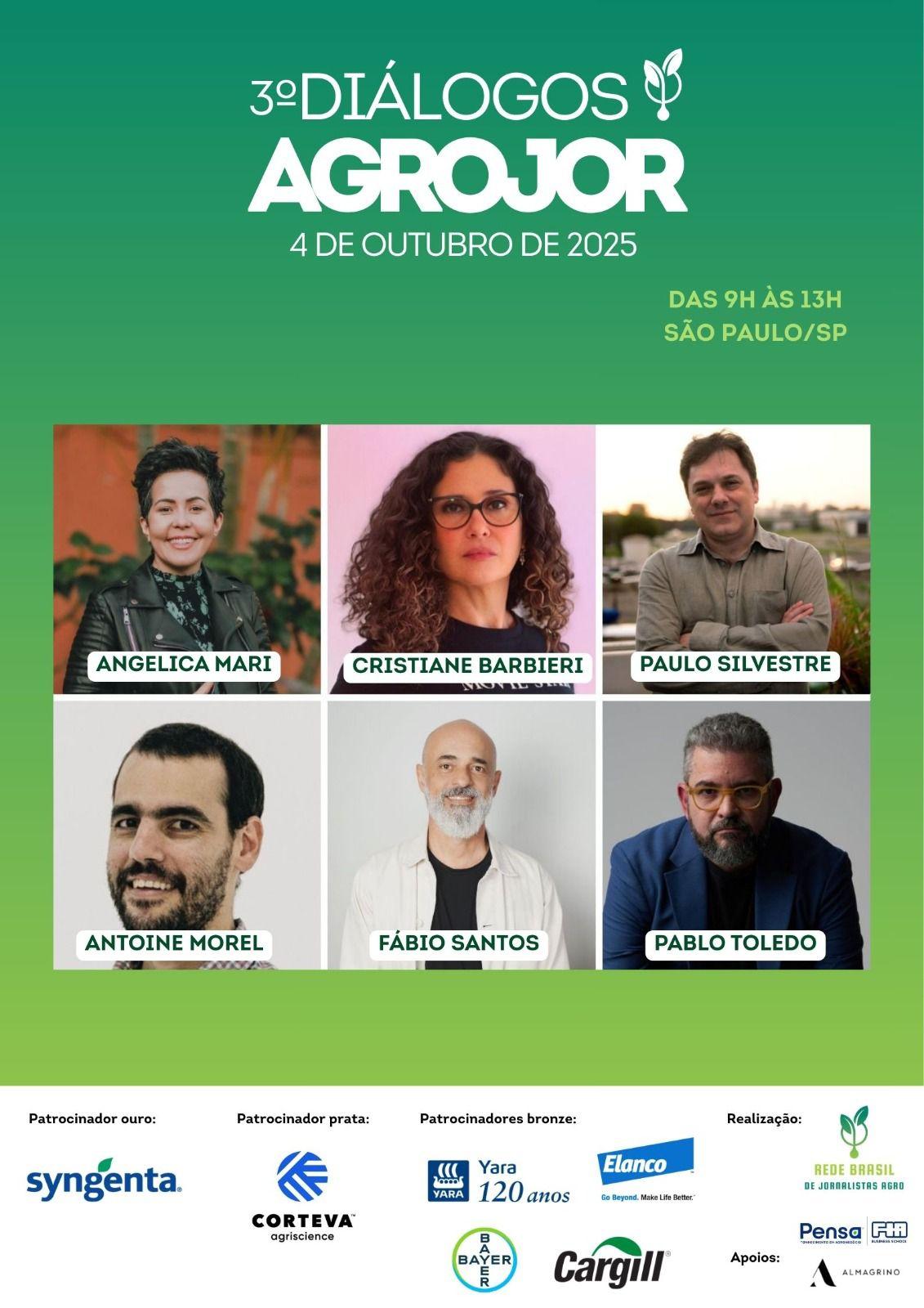 3º Diálogos Agrojor aborda as transformações na comunicação digital e seus impactos no jornalismo agro