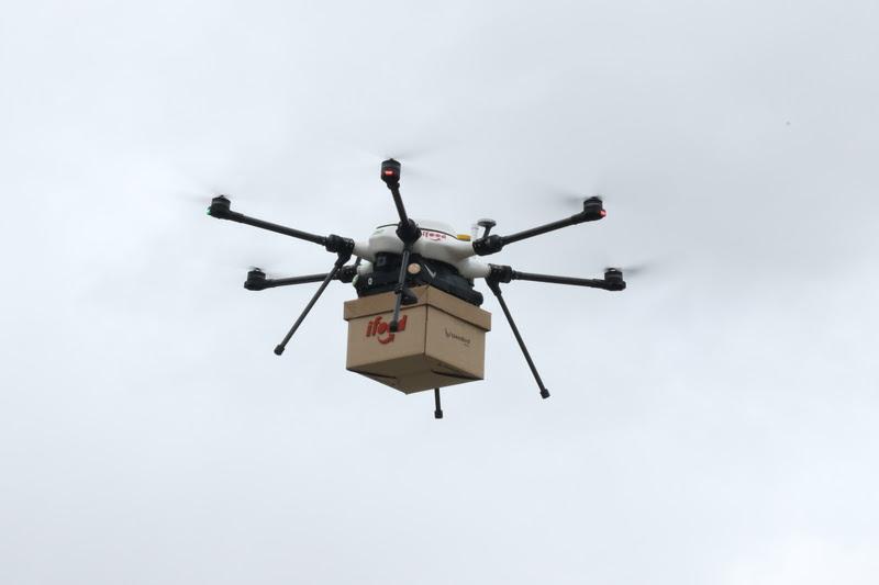 iFood retoma e expande operações com drones em Sergipe após autorização inédita da ANAC