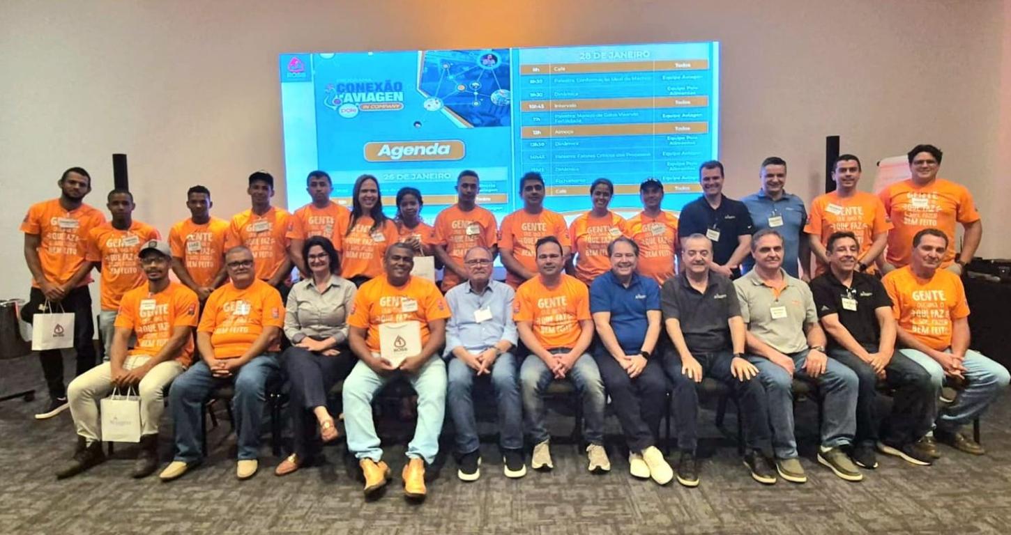 Em Minas Gerais, Conexão Aviagen in Company promove imersão técnica estratégica