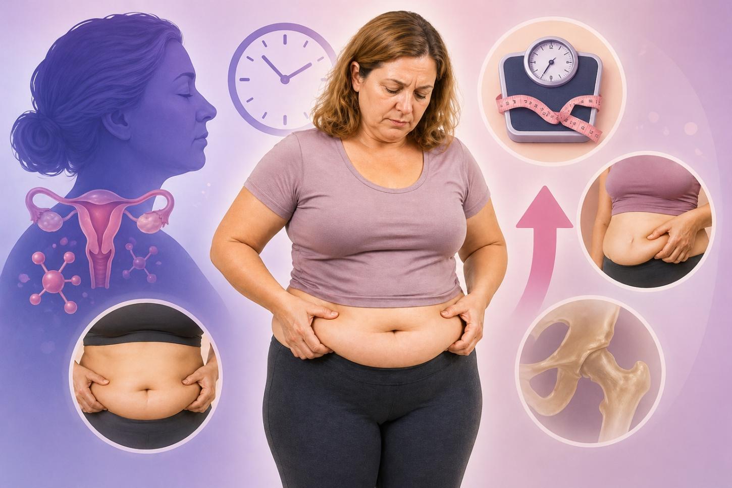 Ganho de peso na menopausa não é falta de força de vontade, especialista explica o que realmente ajuda nessa fase