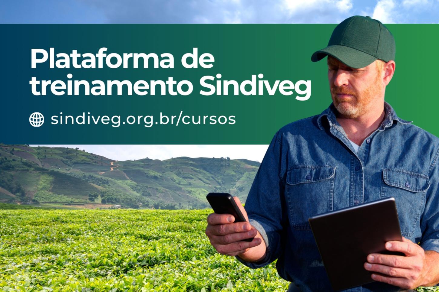 Plataforma de treinamentos on-line do Sindiveg fortalece qualificação profissional no agronegócio