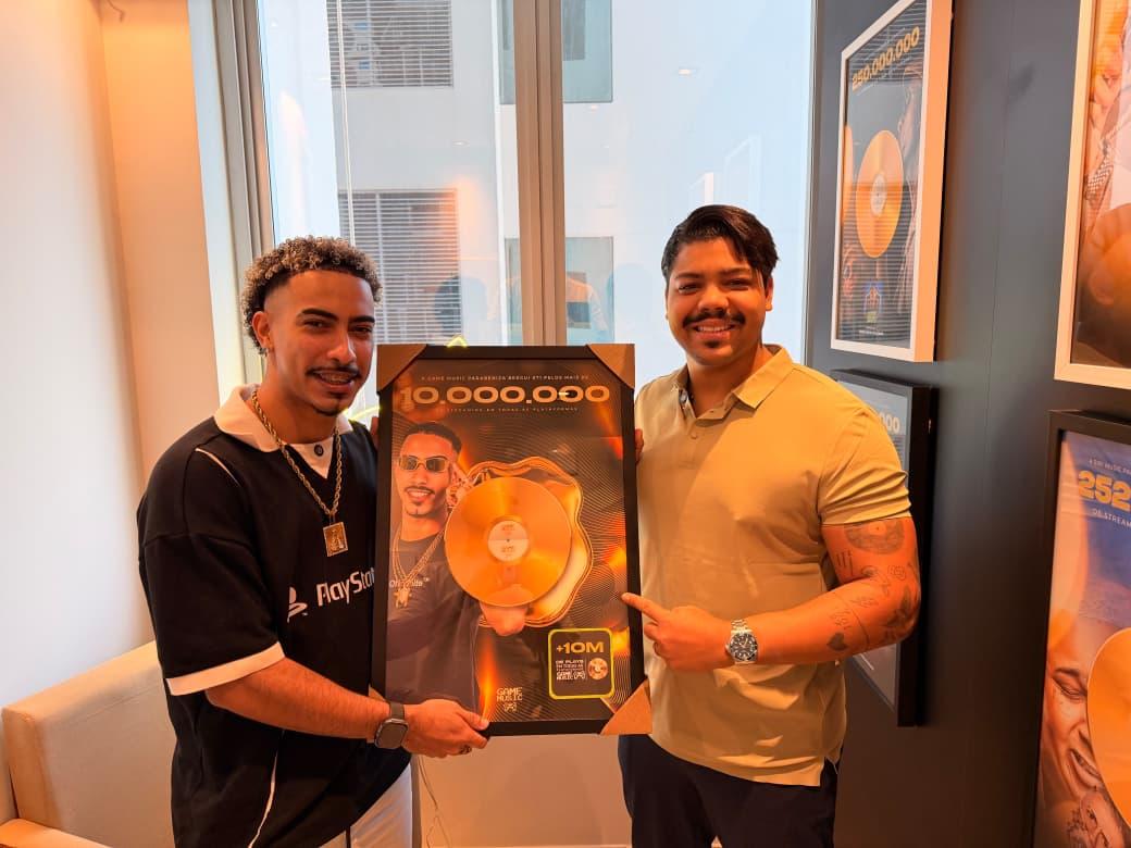 Game Music alcança 1 bilhão de streams e celebra crescimento da música baiana nas plataformas digitais